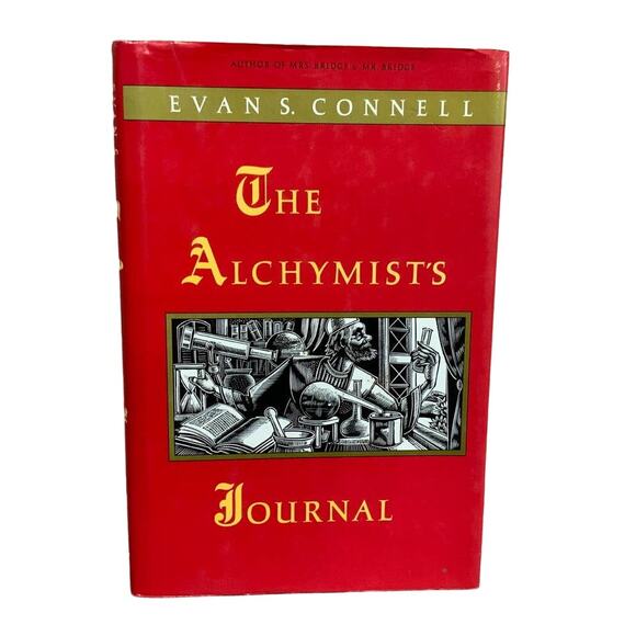 Vintage 1991 The Alchymist's Journal by Evan S Connell Hardback Mystery Book - Picture 1 of 2